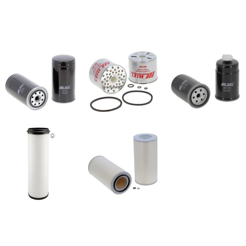 Claas MEDION 320 Engine Filter Kit with Perkins 1006.6TA engine 2000-