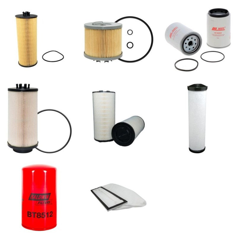 CLAAS MEGA II 218 Filter Service Kit with Mercedes Om906La Eng SN 93503000-2002-