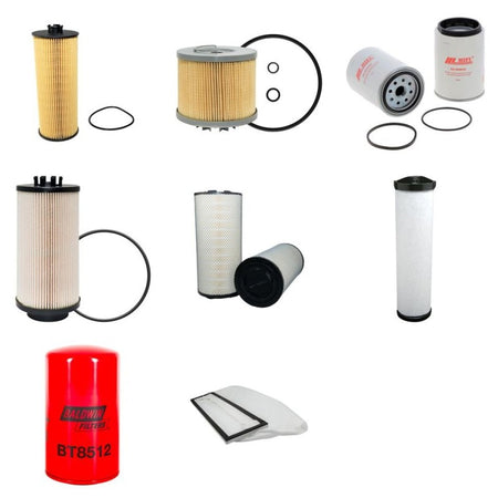 CLAAS MEGA II 218 Filter Service Kit with Mercedes Om906La Eng SN 93503000-2002-