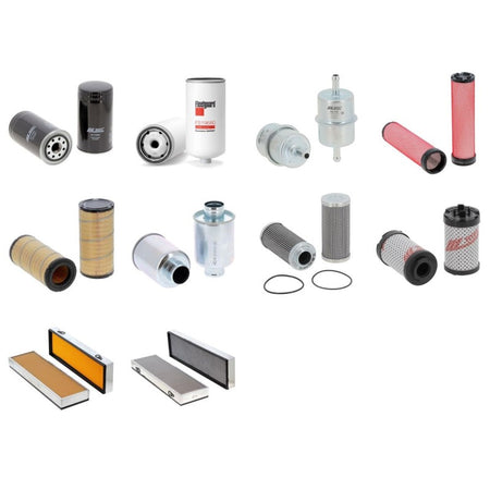 Claas NECTIS 247 F Filter Kit with Fpt engine 2009-