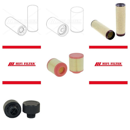 Claas Trion 650 Montana Filter Kit with Cummins L 9 engine 2021-