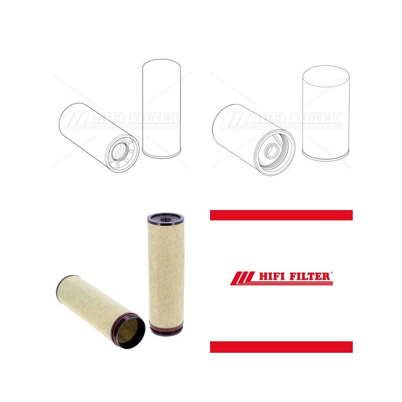 Claas Trion 750 Engine Filter Kit with Cummins L 9 engine 2021-