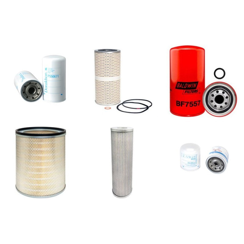 CLARK-MICHIGAN 55B Filter Service Kit w/Cummins V378C Eng.