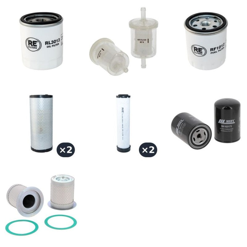 COMPAIR-HOLMAN C35-10(G) Filter Service Kit w/Deutz F3M1011F Eng. YR 2001-