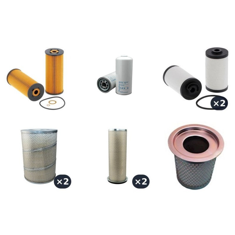 COMPAIR-HOLMAN DS132 Filter Service Kit w/MERCEDES OM 366AE1/3 Eng.