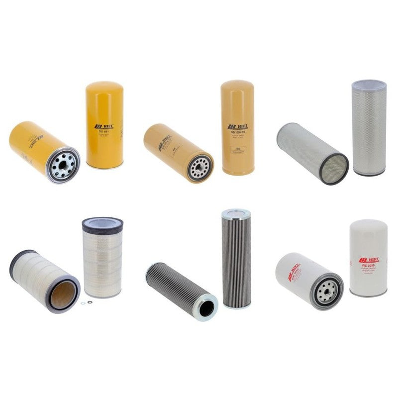 Compair-Holman TGA 425 Filter Kit with Caterpillar D 3406 engine