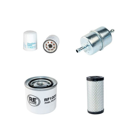 CUSHMAN TURFTRUCKSTER6 37CE4WD Filter Service Kit Air Oil Fuel Filters w/SHIBAURA Eng.