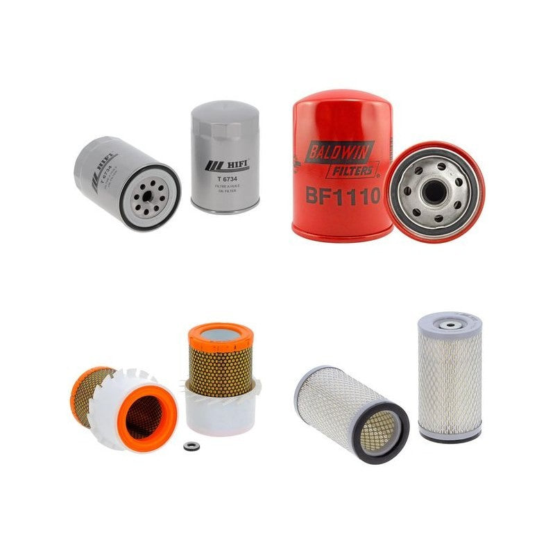 Daewoo / Doosan D10S Filter Service Kit Air Oil Fuel Filters