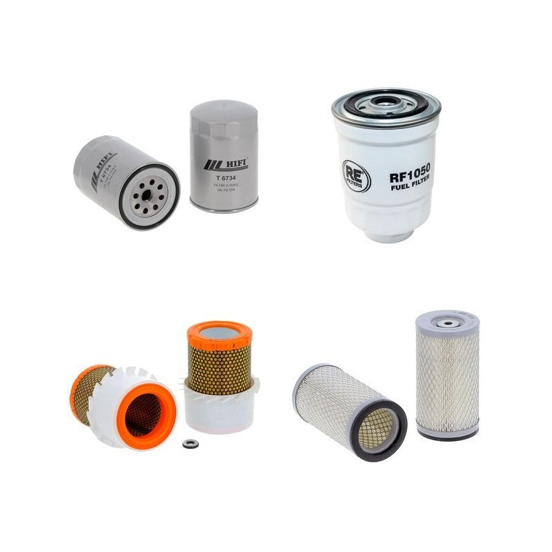 Daewoo / Doosan D15S Filter Service Kit Air Oil Fuel Filters