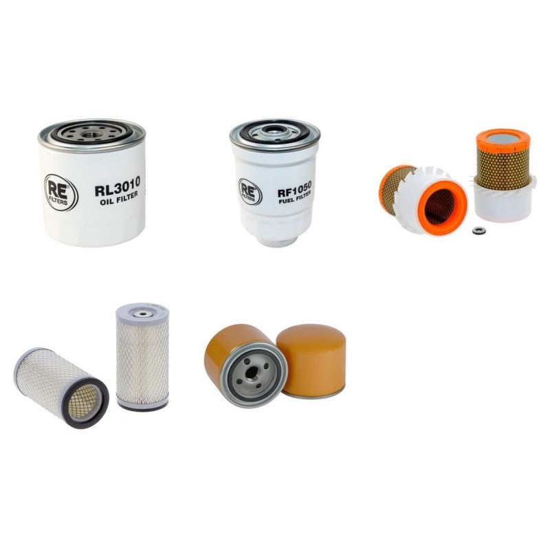 Daewoo / Doosan D20SC-5 Filter Service Kit with Kubota V2403 Engine Year 2011