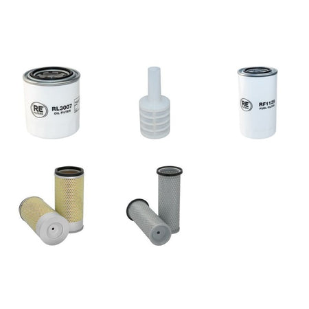 Daewoo / Doosan D25GX Filter Service Kit Air Oil Fuel Filters with Yanmar 4TNE98 Engine Year 2008-