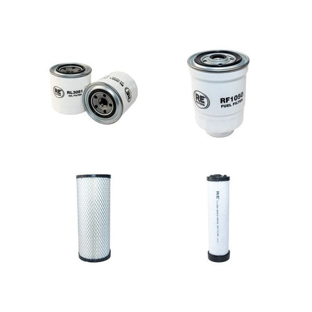 Daewoo / Doosan D30S-5 Filter Service Kit Air Oil Fuel Filters with Yanmar 4TNV98 TIER III Engine