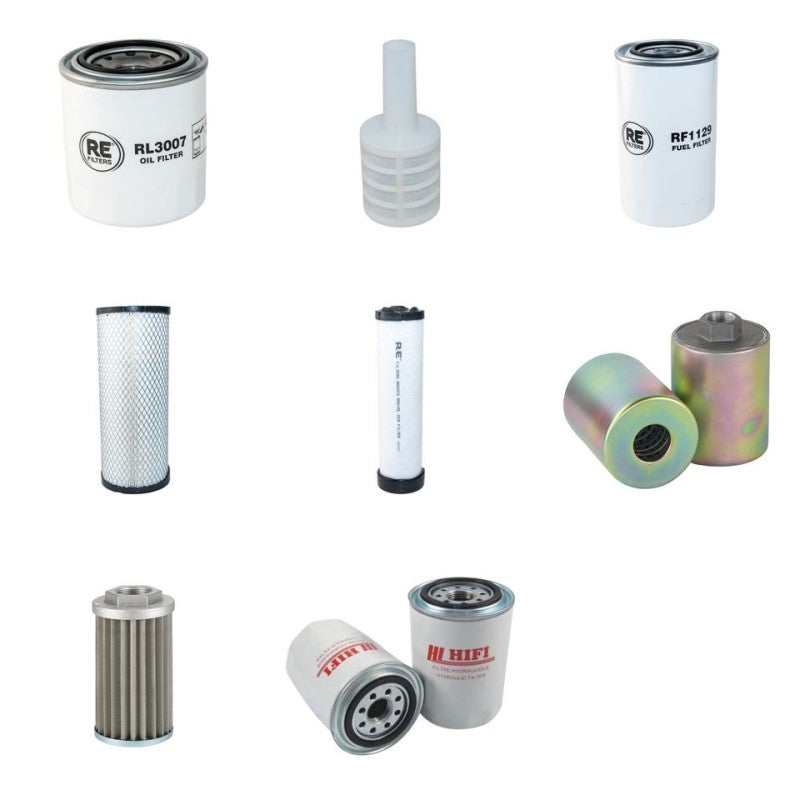 Daewoo / Doosan D35C-5 Filter Service Kit with Yanmar 4TNV Engine