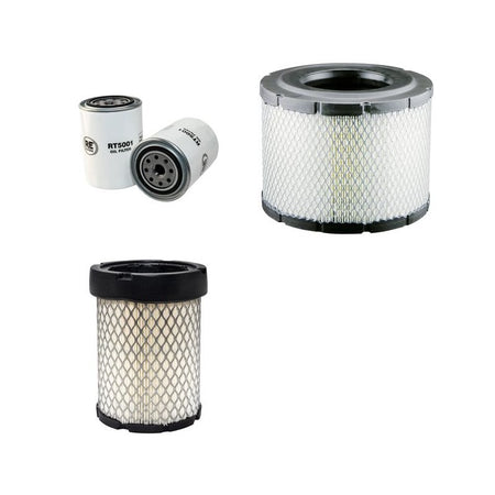 Daewoo / Doosan D45S Filter Service Kit with Perkins 1004.4 Engine