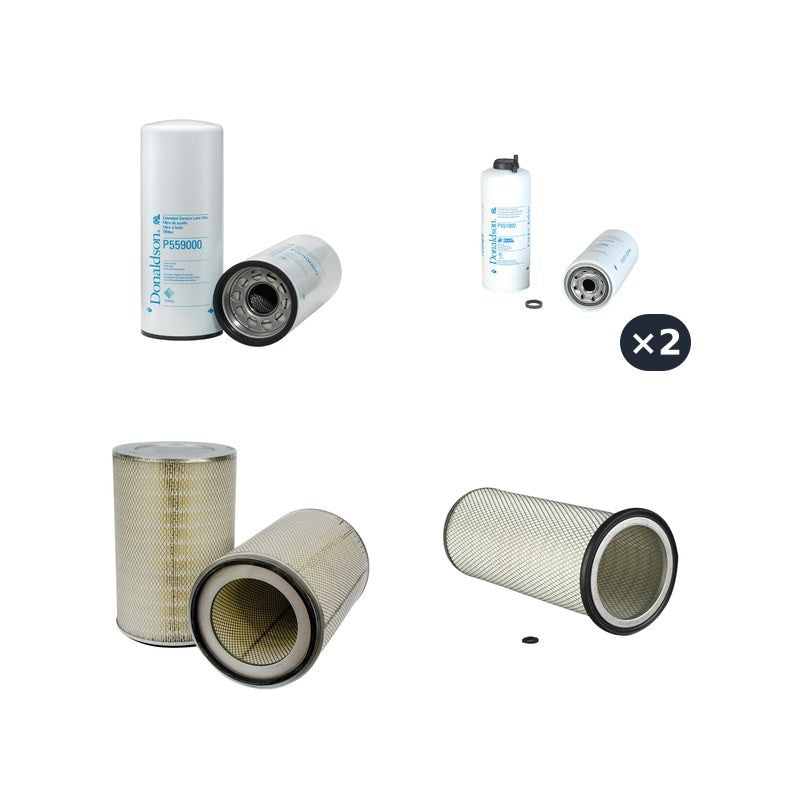 DAEWOO MEGA 500-V TIERII Filter Service Kit Air Oil Fuel Filters w/Cummins QSM 11 Eng.