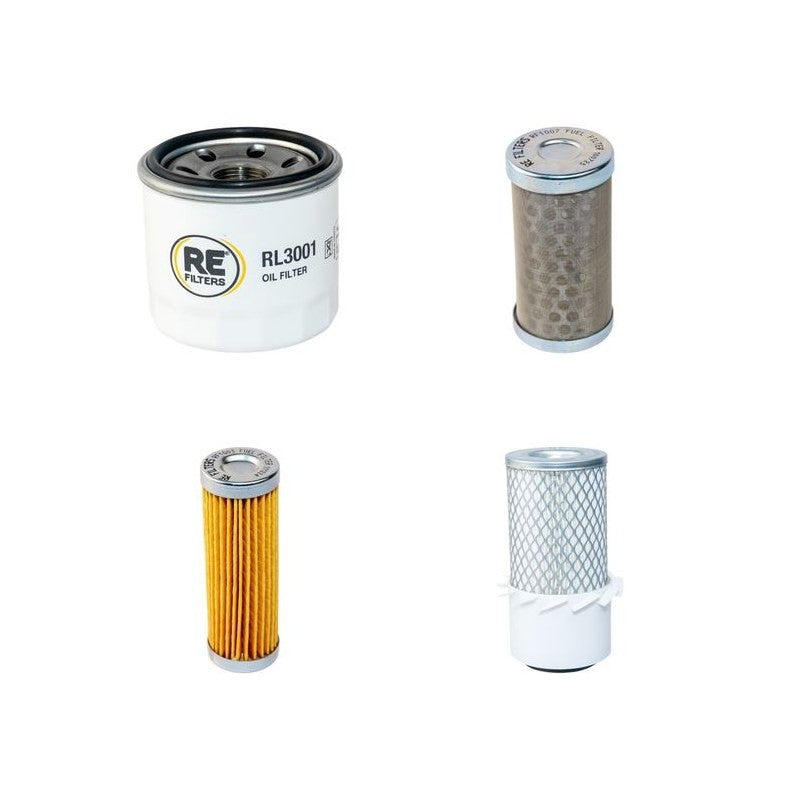 DAEWOO SOLAR 015 Filter Service Kit Air Oil Fuel Filters w/Kubota Eng.