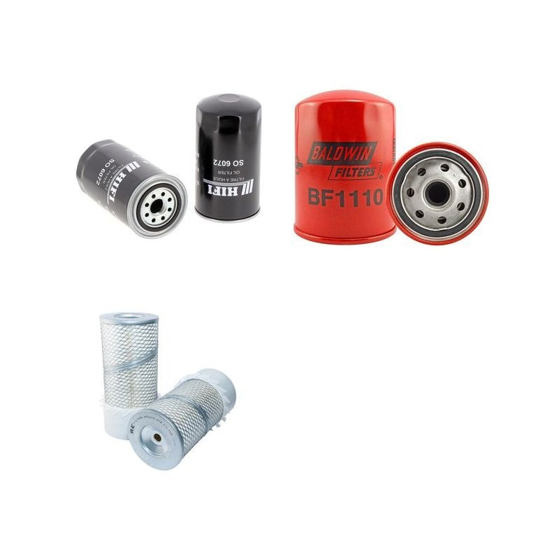 DAEWOO SOLAR 70III Filter Service Kit Air Oil Fuel Filters w/Daewoo BD33 Eng.