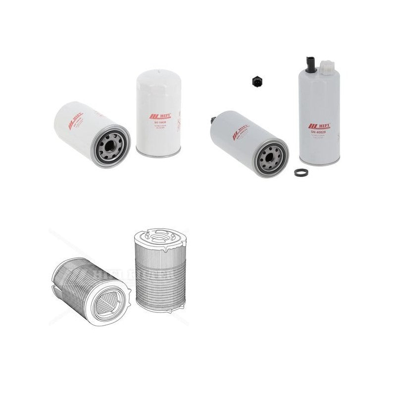 Daf XD 230 Engine Filter Kit with Paccar PX-7 engine 2024-