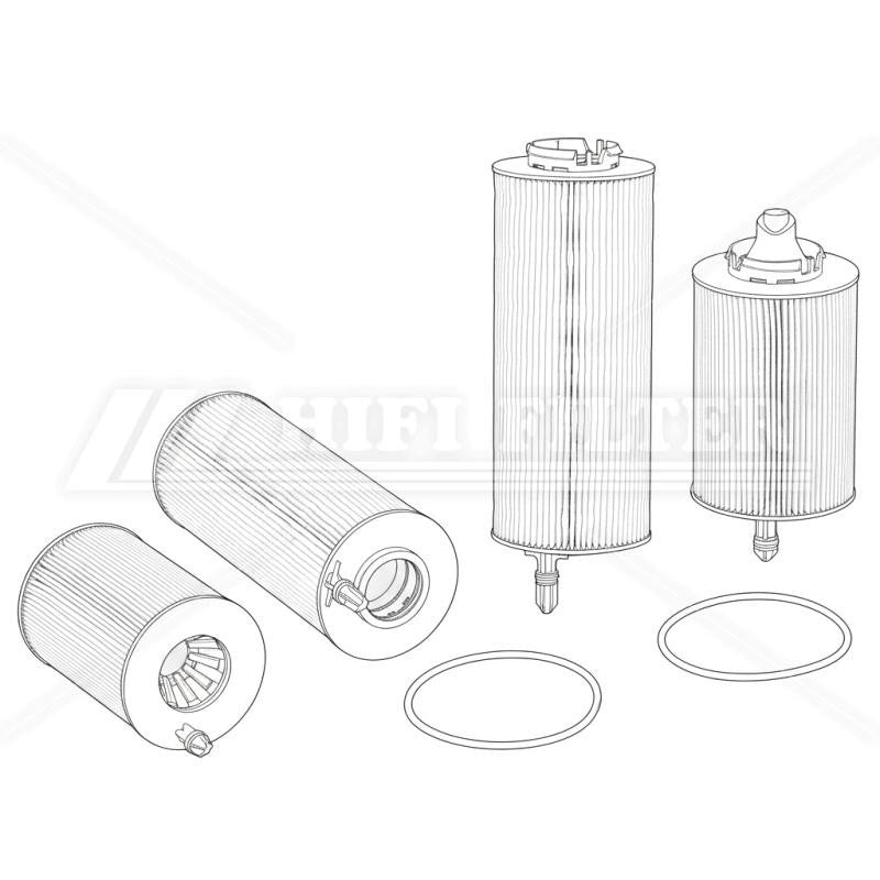 Daf XD 300 FAF Engine Filter Kit with Paccar MX-11 engine 2026-