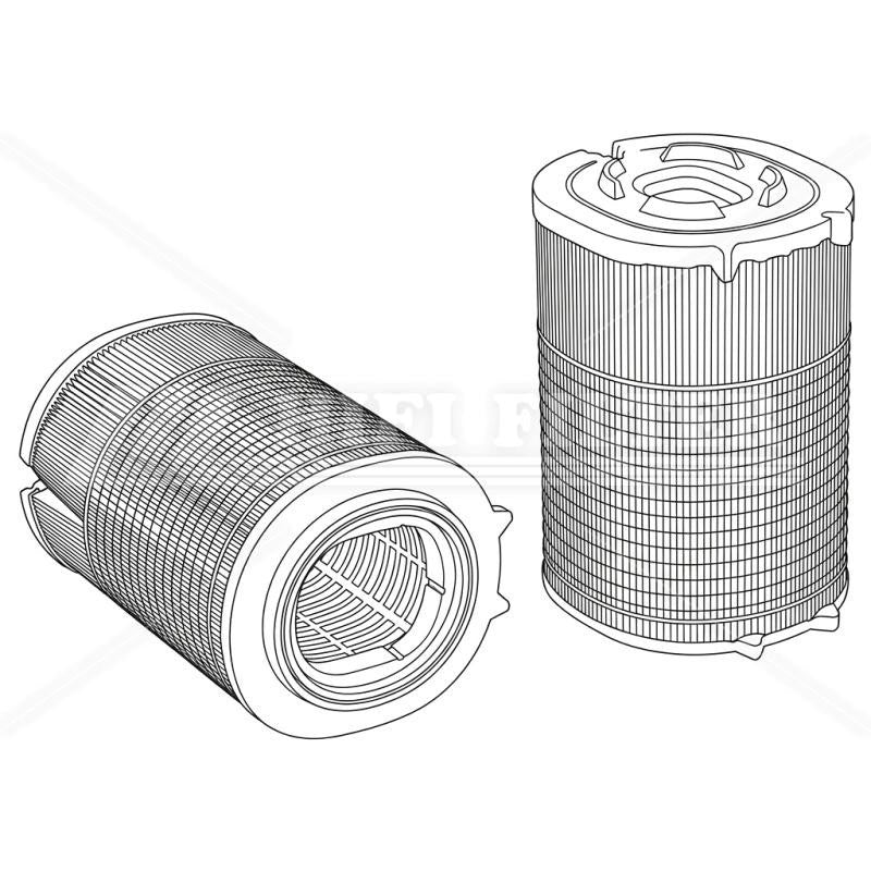 Daf XF 430-II Engine Filter Kit with Paccar MX-13 engine 2024-