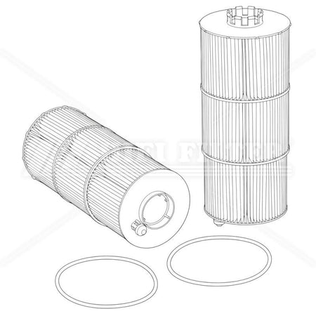Daf XF 450-II Engine Filter Kit with Paccar MX-11 engine 2021-