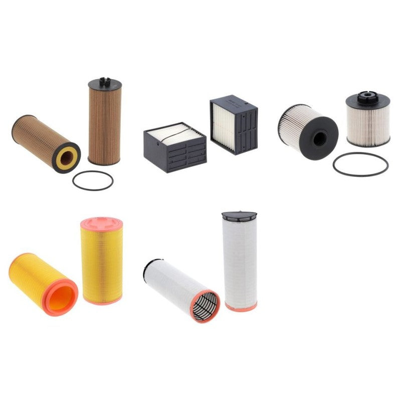 Demag AC 50-1 Engine Filter Kit with Mercedes Om 926 La engine 2000-