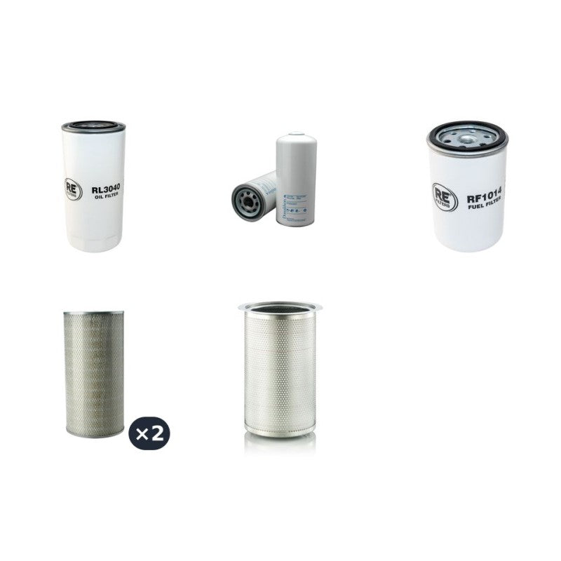 DEMAG SC140DS Filter Service Kit w/Deutz BF6L913 Eng.