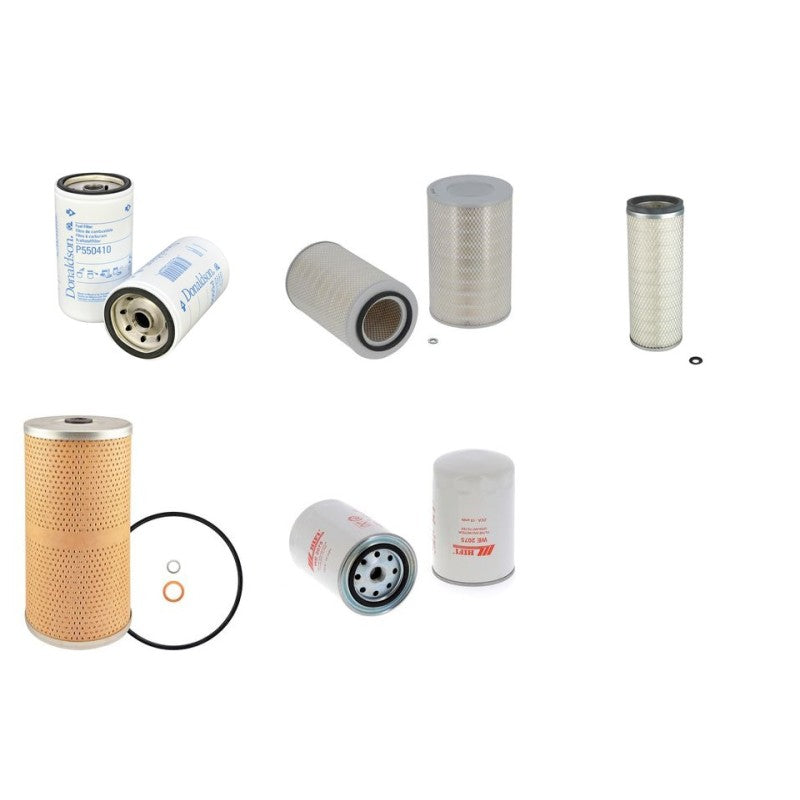 DENYO DCA125AK Filter Service Kit w/KOMATSU SA6D110G1 Eng.