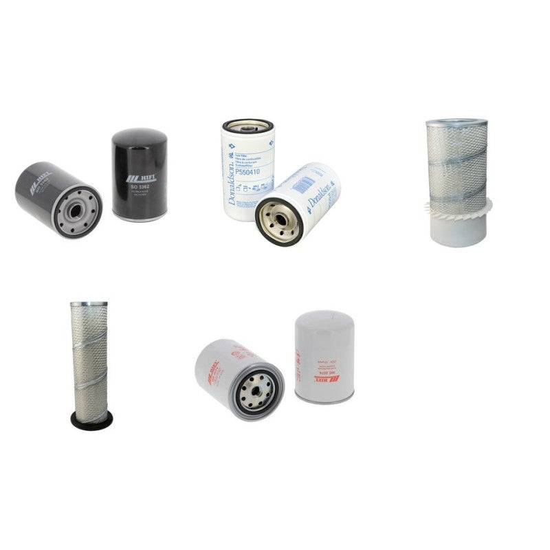DENYO DCA125SPK Filter Service Kit with Komatsu S6D105 Eng