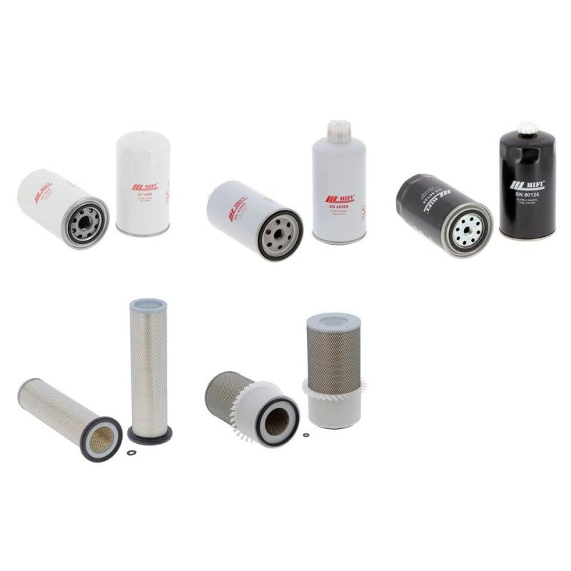 Derot DH 145 MS Engine Filter Kit with Iveco engine