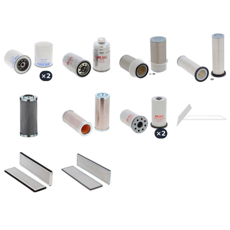 Derot DTH 140 MS Filter Kit with Iveco engine