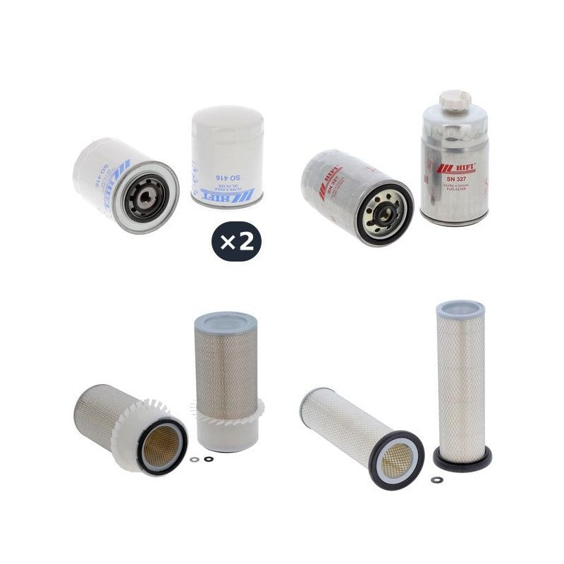 Derot DTH 160 MS Engine Filter Kit with Iveco engine