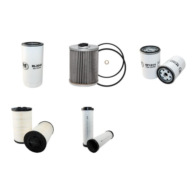 DEUTZ 160 AGROTRON MK III Filter Service Kit Air Oil Fuel Filters w/Deutz Eng. YR 04.01-12.03