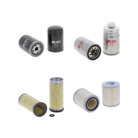 Deutz 3.50 S AGROCOMPACT Engine Filter Kit with Deutz F3L913 engine 1987-