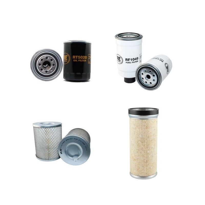 DEUTZ 3.50S AGROCOMPACT  Filter Service Kit Air Oil Fuel Filters w/Deutz F3L913 Eng. YR 1.87- 60 CH