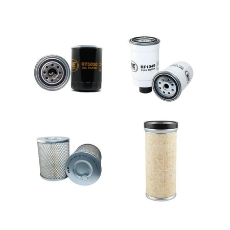 DEUTZ 3.50S AGROCOMPACT  Filter Service Kit Air Oil Fuel Filters w/Deutz F3L913 Eng. YR 1.87- 60 CH