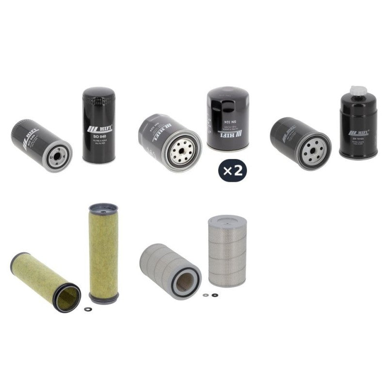 Deutz 3640 H Engine Filter Kit with Deutz engine