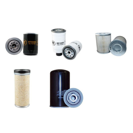 DEUTZ 370 F AGROCOMPACT Filter Service Kit with Deutz Eng 187- HP 70 CH