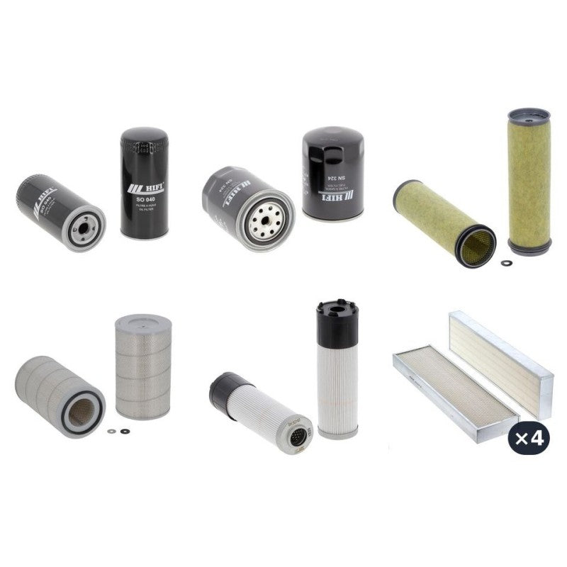 Deutz 4090 H TOPLINER Filter Kit with Deutz BF8L513 engine