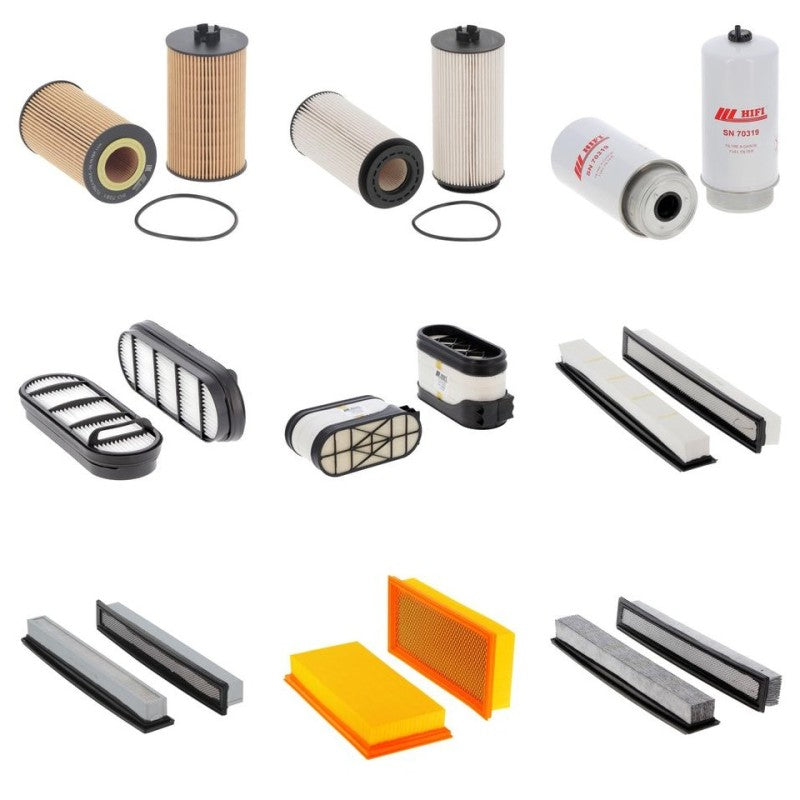 Deutz 420 AGROTRON M Filter Kit with Deutz TCD2012L44V engine 2009-2012