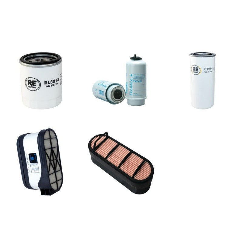 DEUTZ 5110 Filter Service Kit Air Oil Fuel Filters w/Deutz TCD 3.6 L04 TIER 4I Eng. YR 2013-