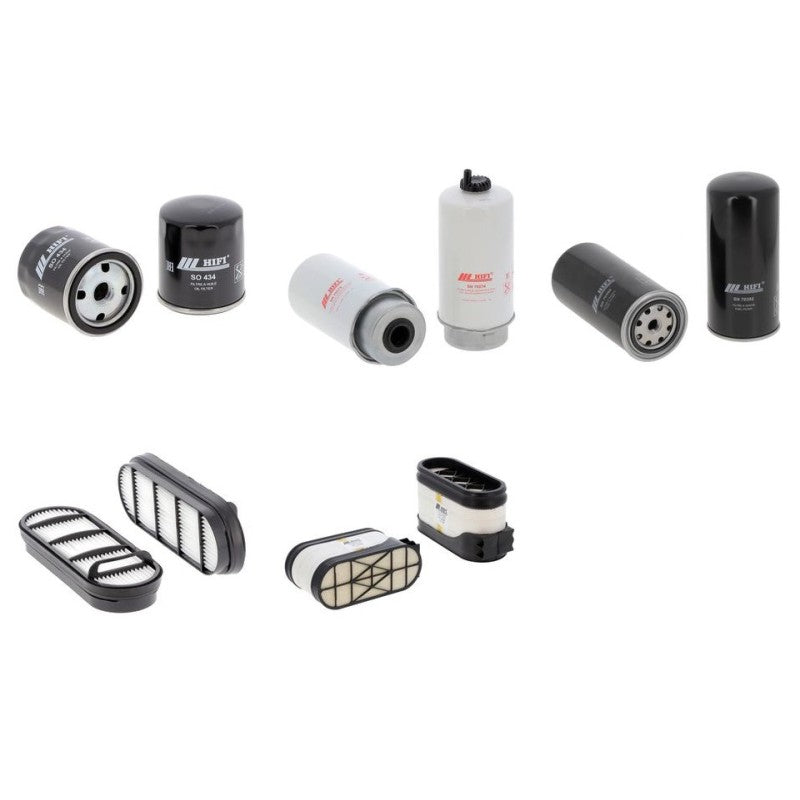 Deutz 5130 Engine Filter Kit with Deutz TCD3.6L04-TIVf engine 2013-