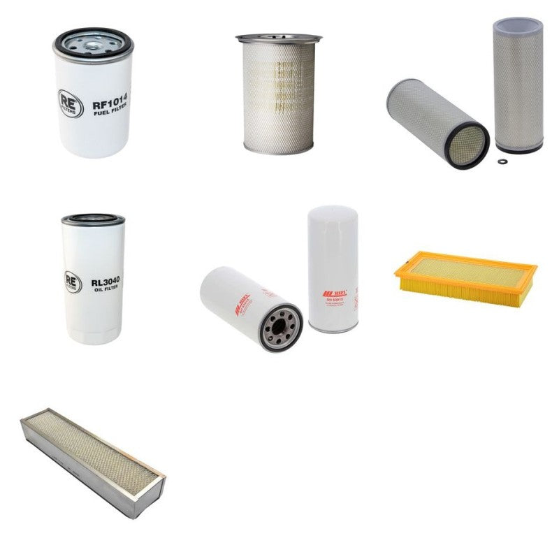 DEUTZ 6.71 AGROSTAR  Filter Service Kit w/Deutz BF6L913 Eng. YR 01.95-12.99 165 CH