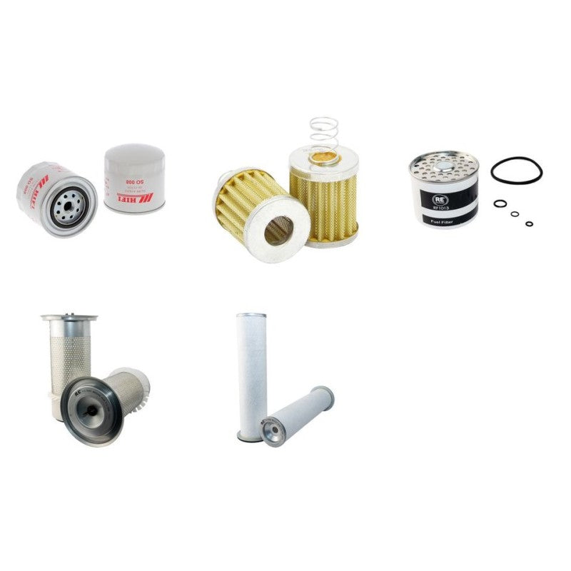 DEUTZ 70F3/4 AGROCOMPACT  Filter Service Kit Air Oil Fuel Filters w/SLH 1000.3WT Eng. YR 2.98- 70 CH