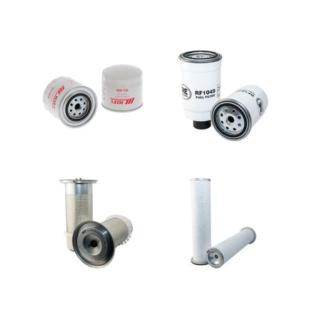 DEUTZ AGRO PLUS 87 Filter Service Kit Air Oil Fuel Filters w/1000.4WT Eng. YR 2005-2009