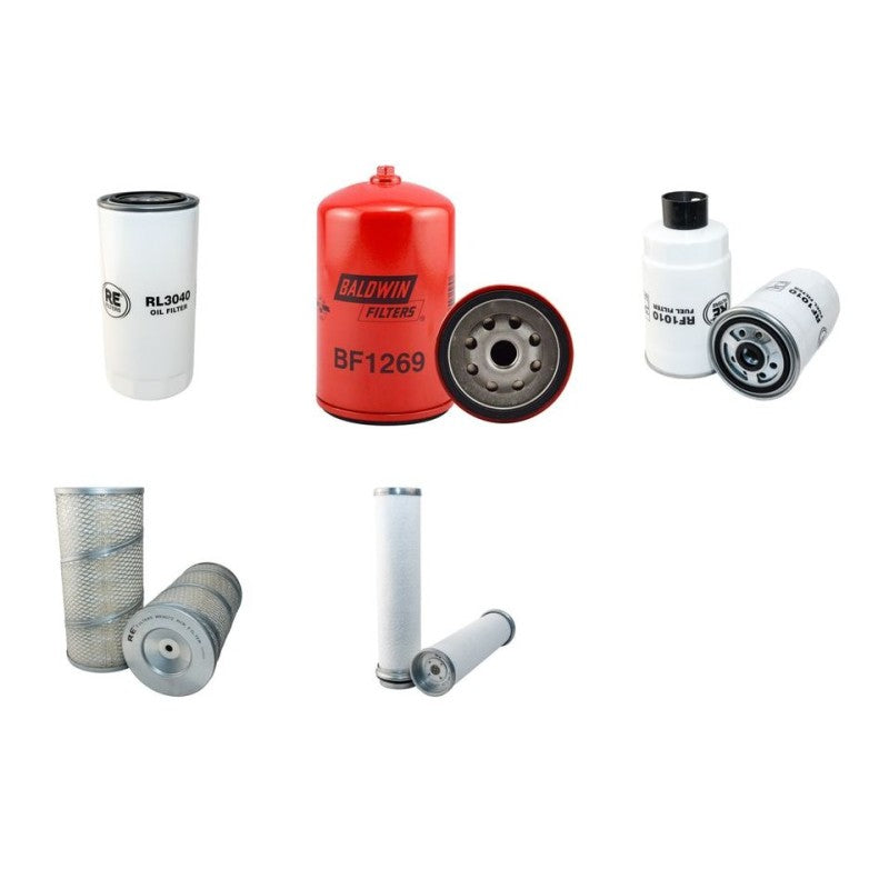 DEUTZ AGROSTAR 6.28 Filter Service Kit Air Oil Fuel Filters w/Deutz F6L913 / BF6L913T Eng. YR -1999