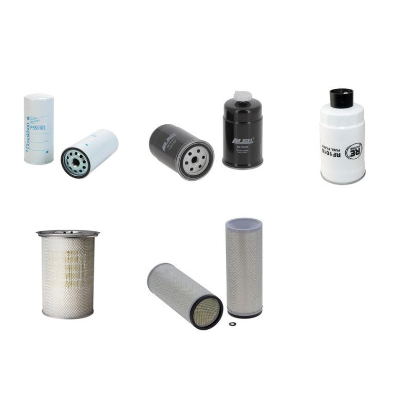DEUTZ AGROSTAR 6.71 Filter Service Kit Air Oil Fuel Filters w/Deutz BF 6L913T Eng. YR 1995-