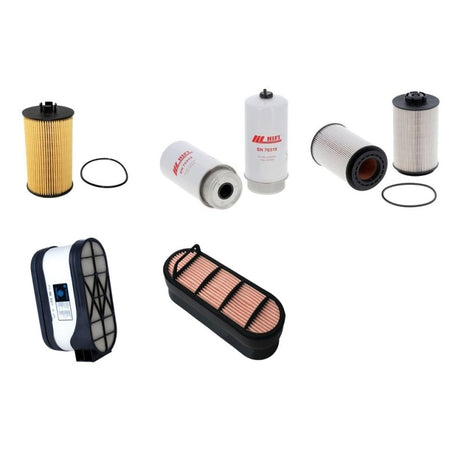 DEUTZ AGROTRON TTV430 Filter Service Kit Air Oil Fuel Filters w/Deutz TCD 2012 L04 4V DCR Eng. YR 2011-