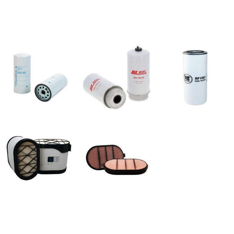 DEUTZ AGROTRON X710 Filter Service Kit Air Oil Fuel Filters w/Deutz TCD 2013L06 4V Eng. YR 2008-