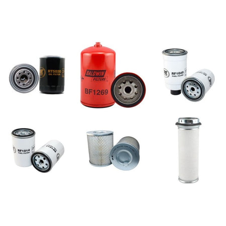 DEUTZ D7207 Filter Service Kit Air Oil Fuel Filters w/Deutz F4L912 Eng.